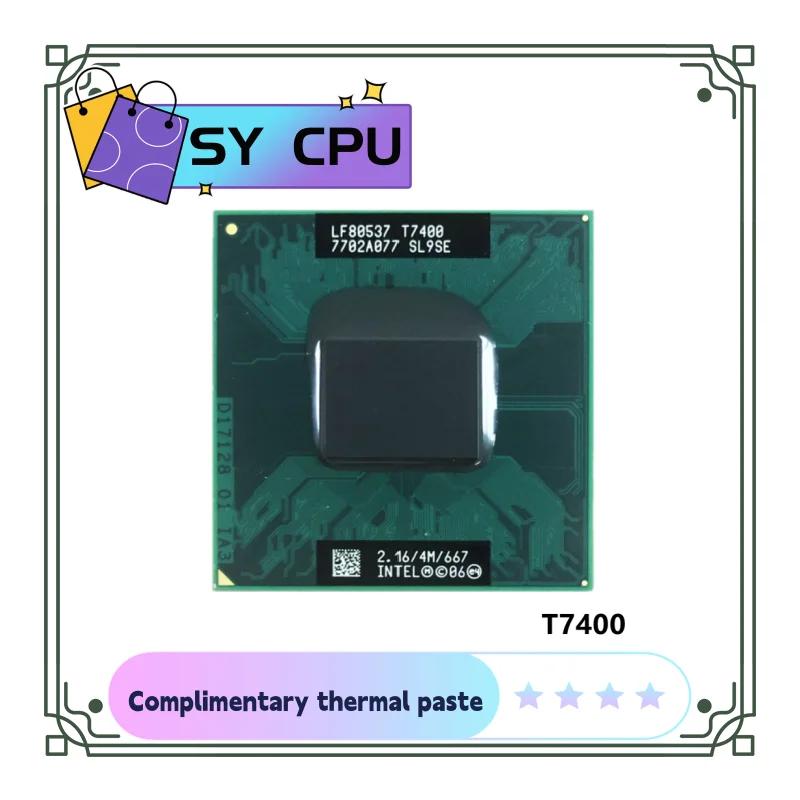  ھ 2  T7400 CPU Ʈ μ PGA CPU 100%,  ۵